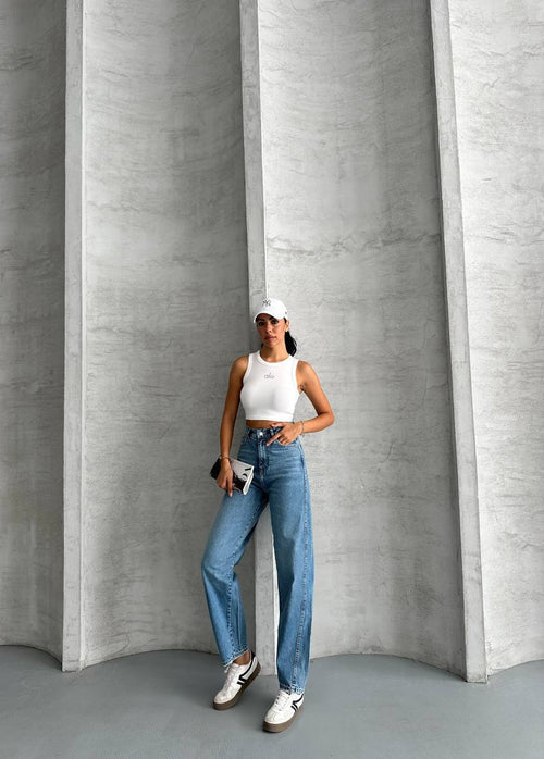 Mom Fit Jean Mavi